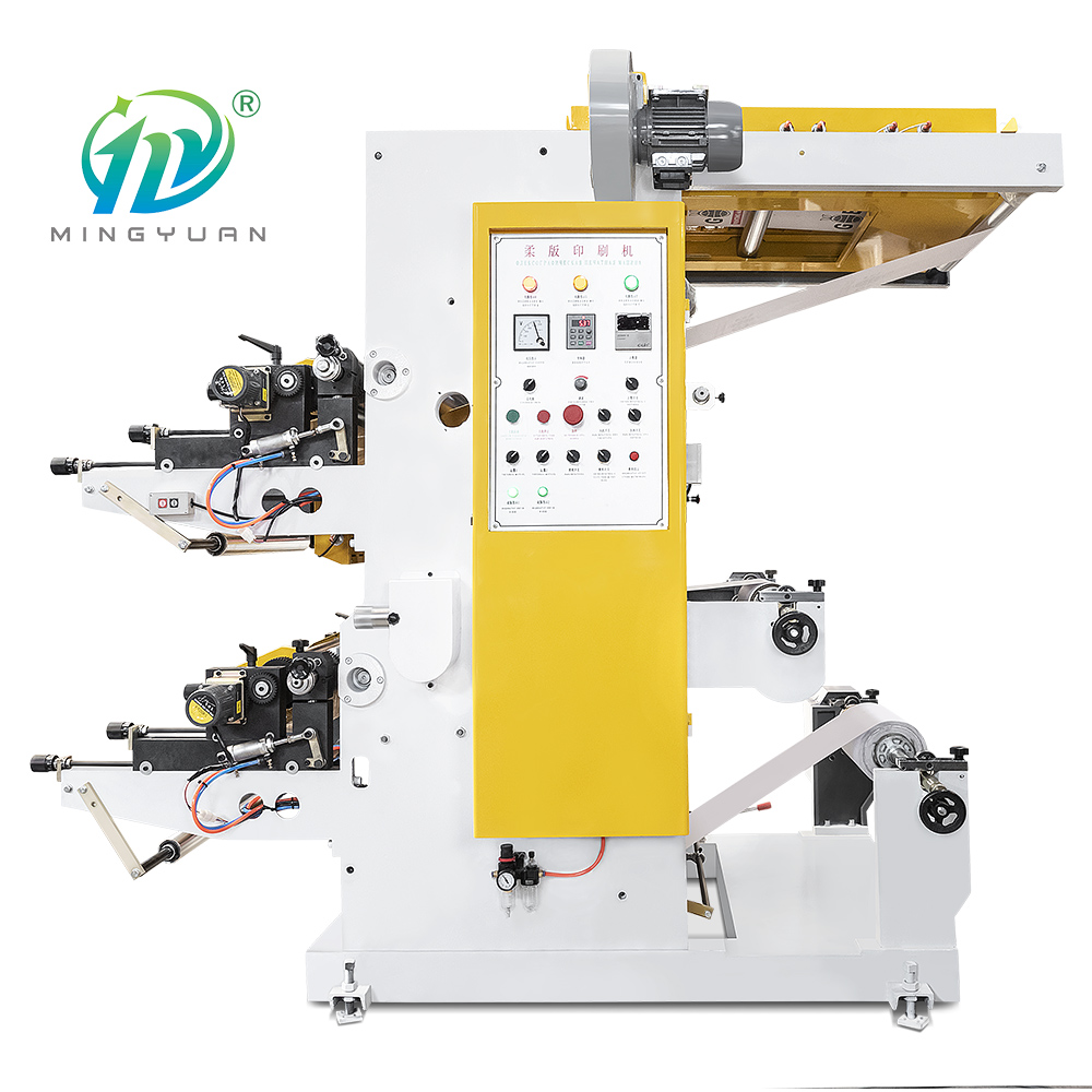 Automatic 4 colors flexo card / label / paper flexographic printing machine
